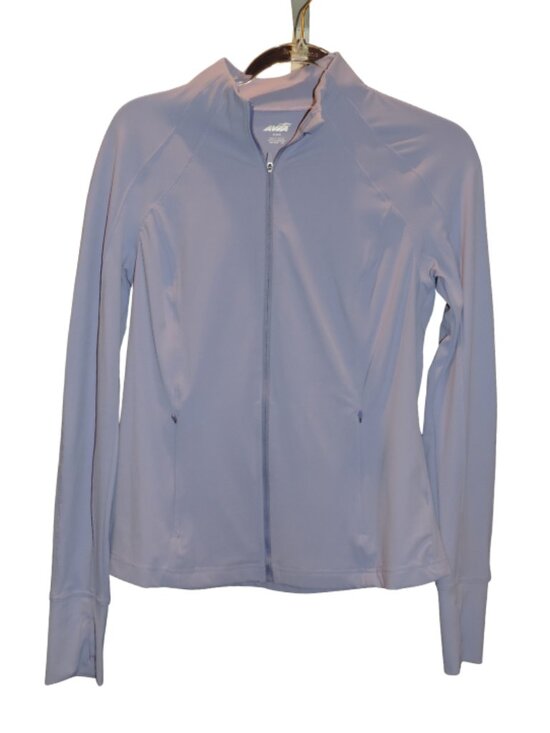 Avia Jackets & Blazers - Avia Light Lavender Full-Zip Athletic Jacket